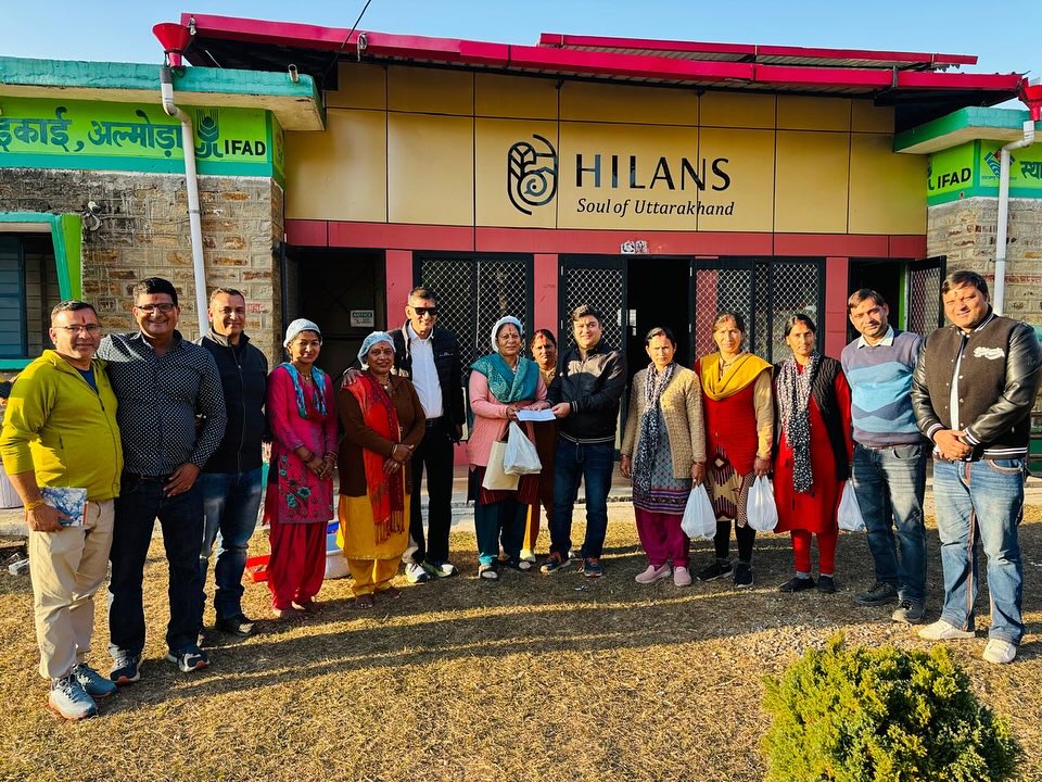 Visit to Hilans — Women's Self Help Group